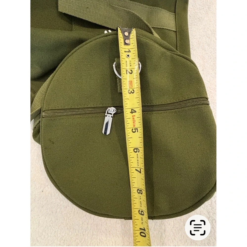 Melissa Etheridge High Quality Music Canvas Duffel Bag Olive Green Travel Gym